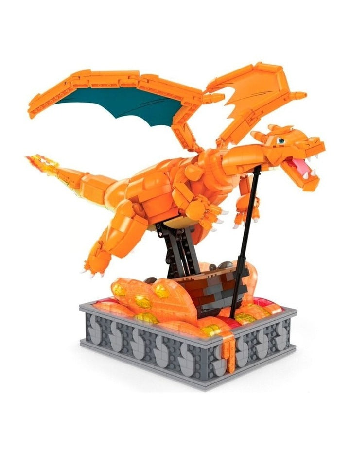 Mega Motion Charizard Building Set
