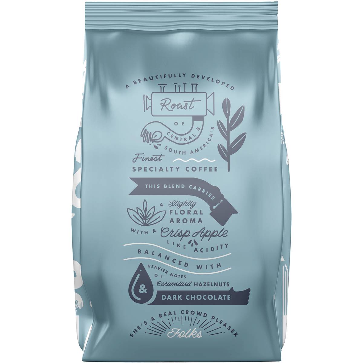 Will & Co Coffee Beans Natural 500g