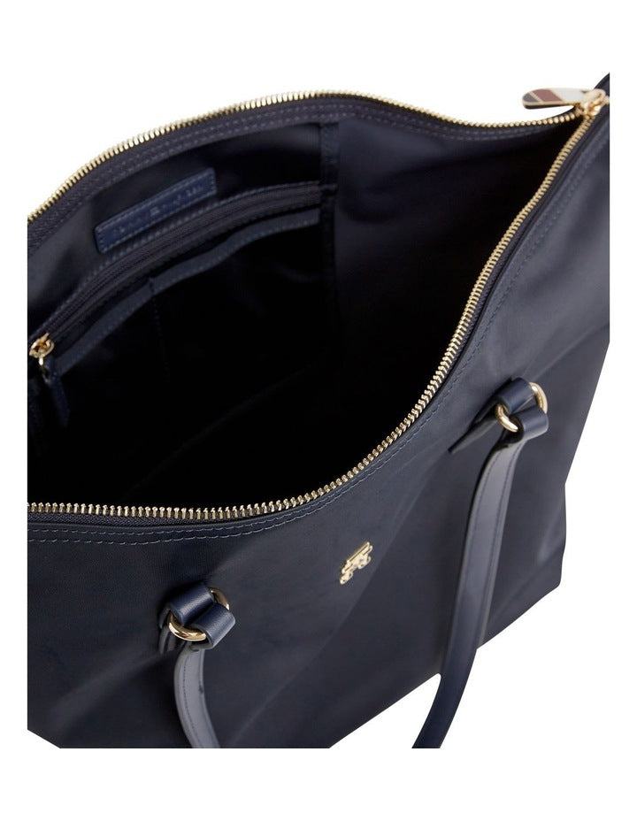 Poppy Tote Bag in Navy