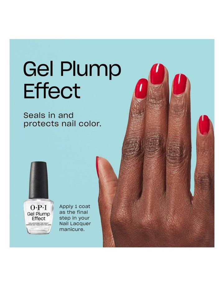 Gel Plump Effect Top Coat 15ml