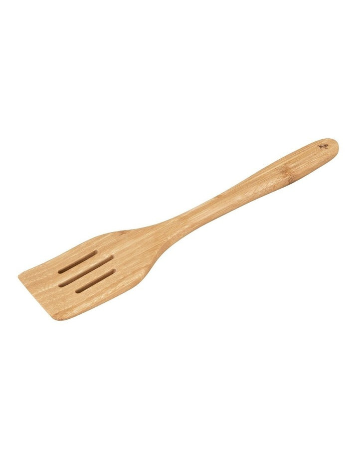 Evergreen Bamboo Slotted Turner 33cm in Natural