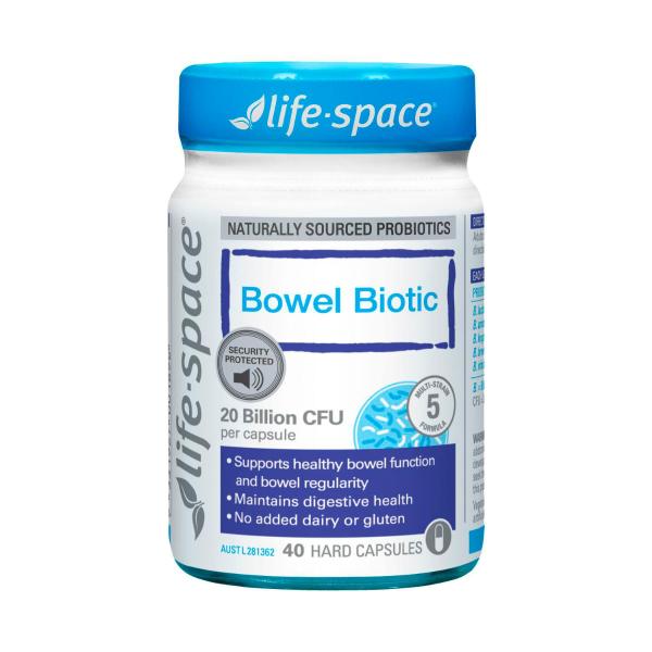 LIFE-SPACE BOWEL BIOTIC 40 CAPS