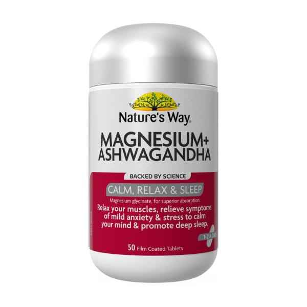 Magnesium + Ashwagandha Tabs