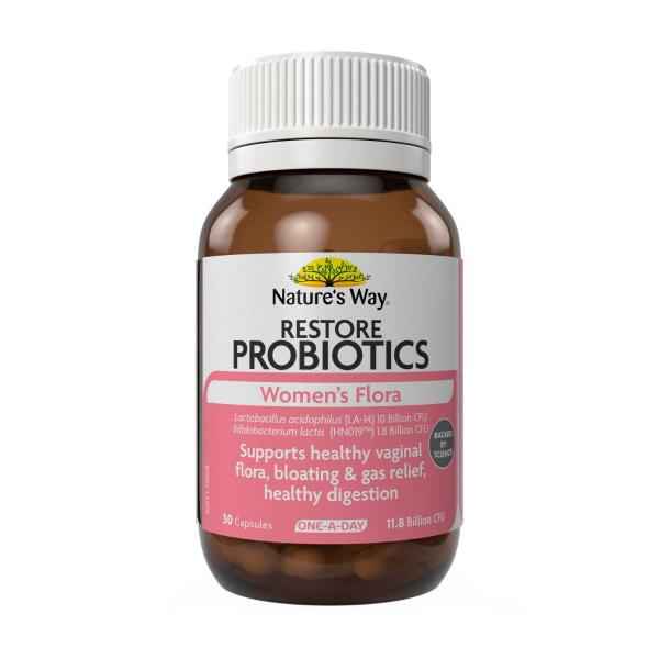NATURE'S WAY RESTORE WOMENS FLORA 30PK