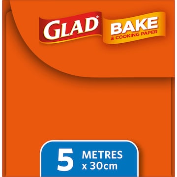 Glad Bake & Cooking Paper 5m each