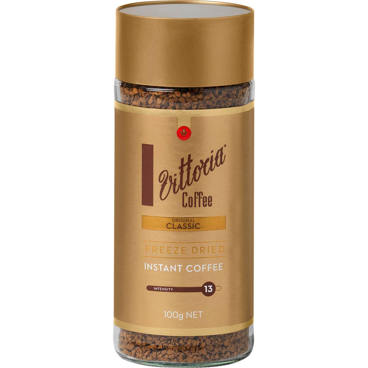 Vittoria Freeze Dried Instant Coffee Classic 100g