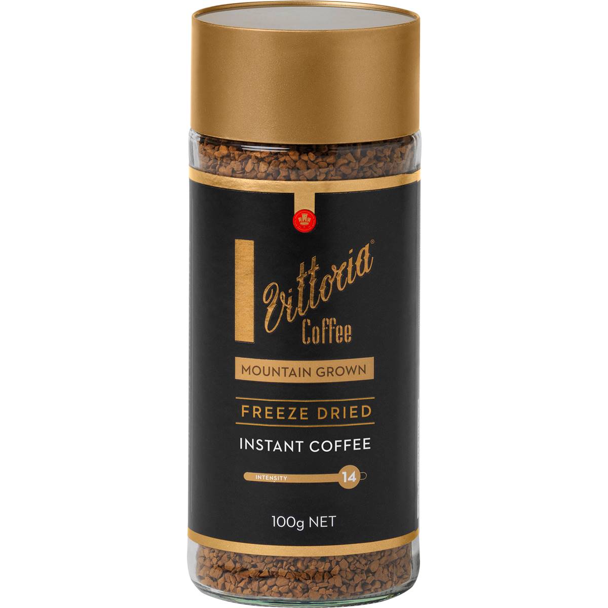 Vittoria Freeze Dried Instant Coffee Mountain Grown 100g