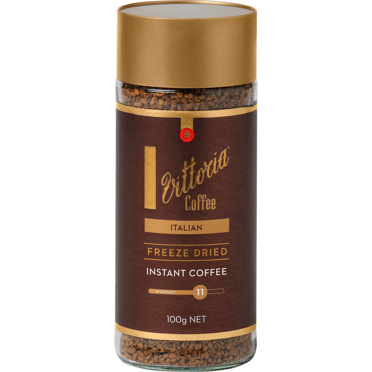 Vittoria Freeze Dried Instant Coffee Italian 100g