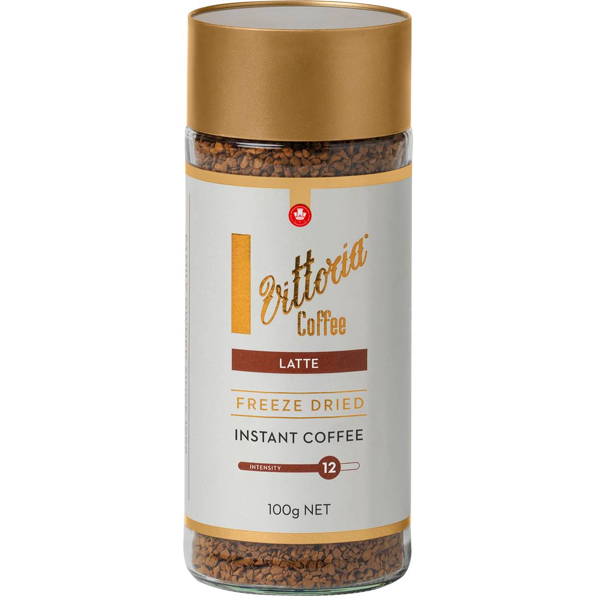 Vittoria Freeze Dried Instant Coffee Latte 100g