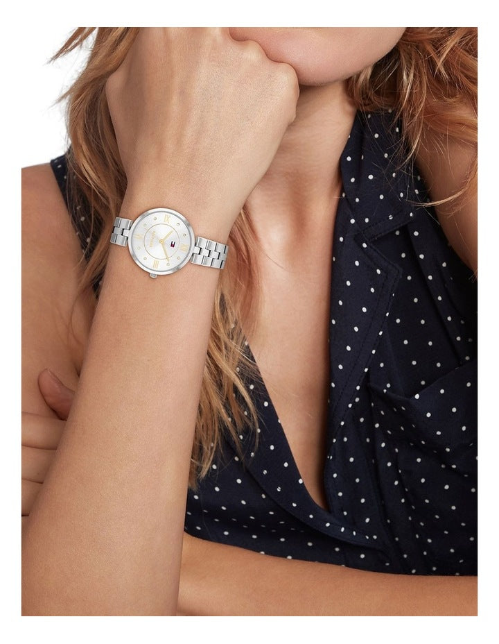 Ella Stainless Steel Watch in Silver