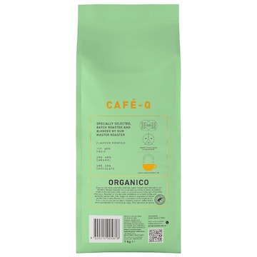Grinders Café-Q Organico Coffee Beans 1kg