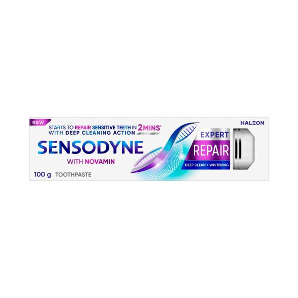 SENSODYNE EXPERT REPAIR DEEP CLEAN + WHITENING TOOTHPASTE 100G