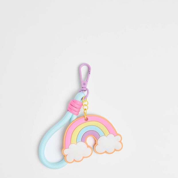 Kids Rainbow Charm Keyring