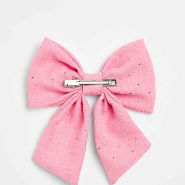 Kids Sparkle Bow Hair Clip