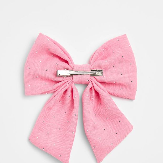 Kids Sparkle Bow Hair Clip