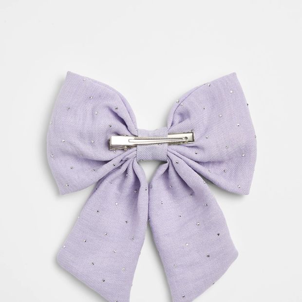 Kids Sparkle Bow Hair Clip