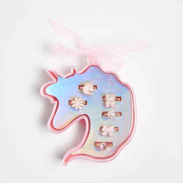 Kids 6 Piece Ballet Rings Set