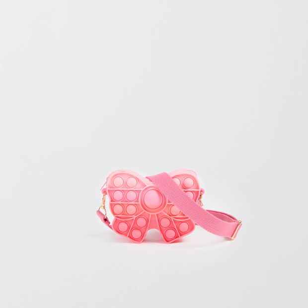 Kids Bow Pop-It Crossbody Bag