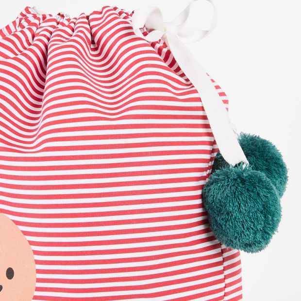 Kids Christmas Gingerbread Man Sack