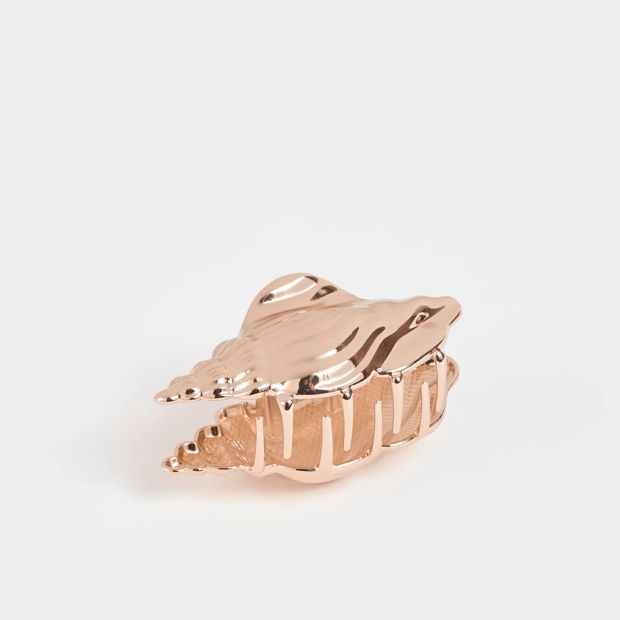 Metal Conch Shell Hair Clip