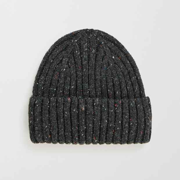 Chunky Knit Nep Beanie