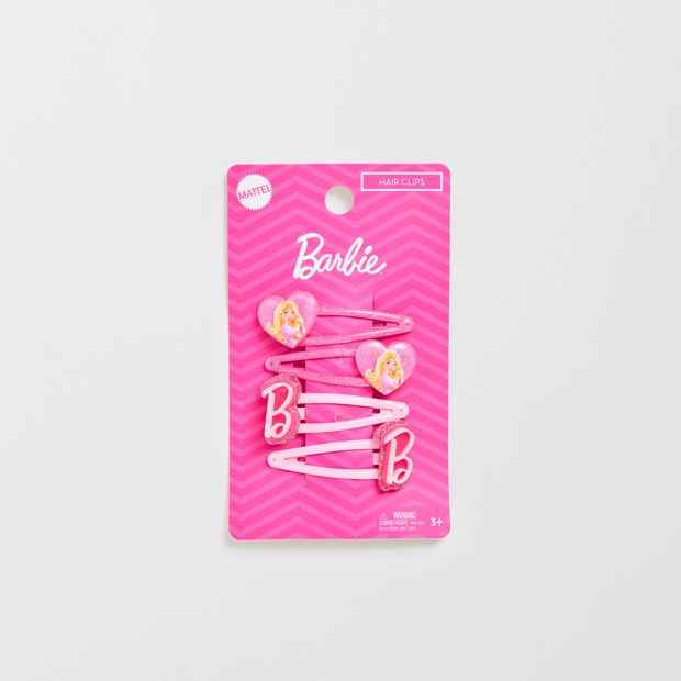 Barbie 4 Pack Icons Snap Hair Clips