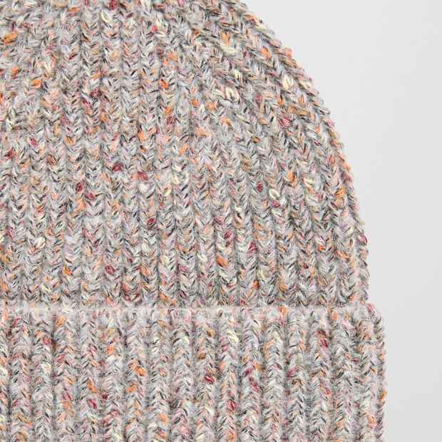 Chunky Fleck Knit Beanie