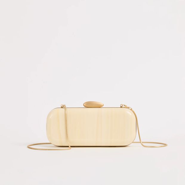 Round Hard Clutch Bag