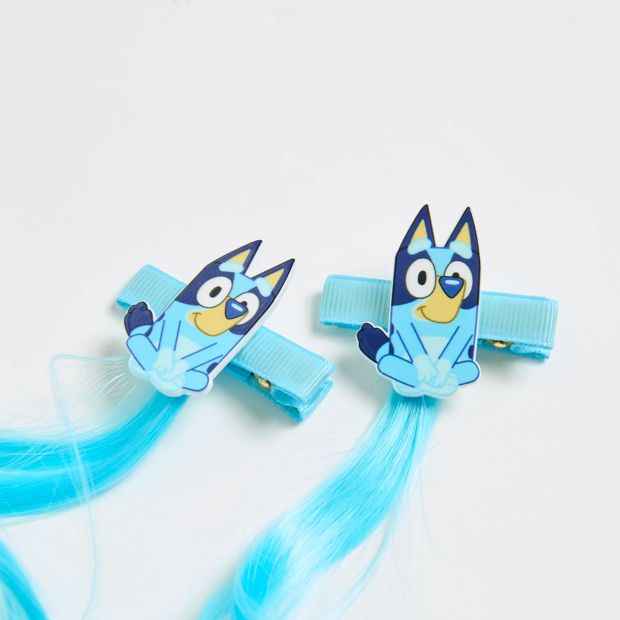 Bluey 2 Pack Faux Hair Clips