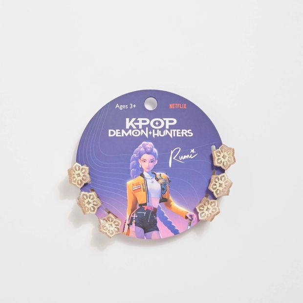 KPop Demon Hunters 6 Pack Claw Clips