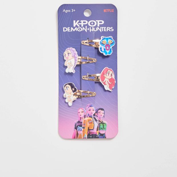 KPop Demon Hunters 4 Pack Snap Clips