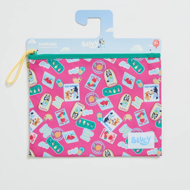 Licensed Bluey Summer Print Swim Bag