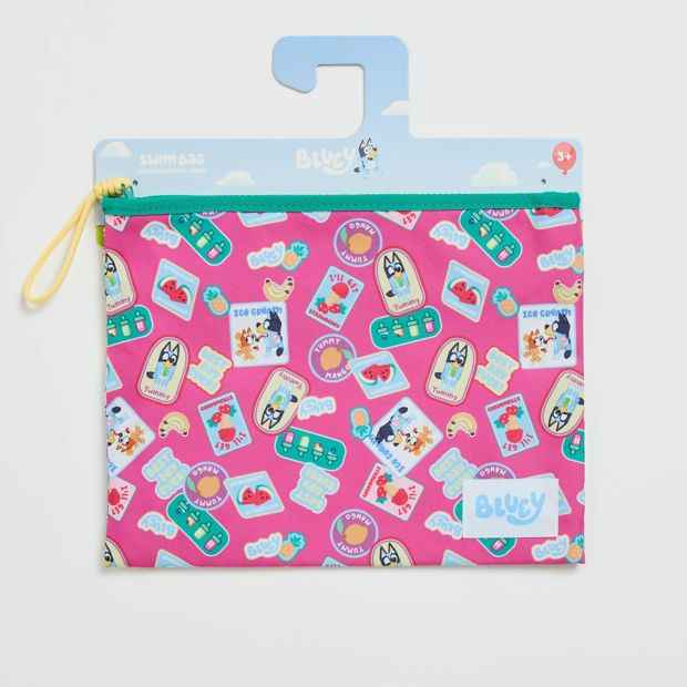 Licensed Bluey Summer Print Swim Bag