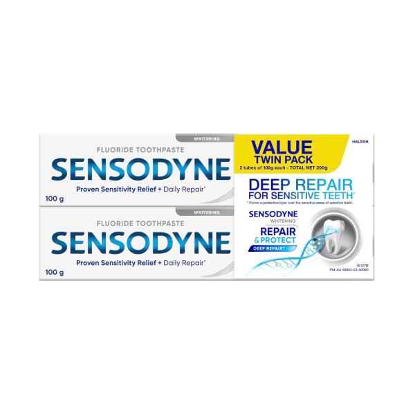 SENSODYNE REPAIR & PROTECT TWIN PACK TOOTHPASTE (2X100G) 200G