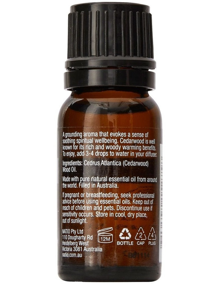 Cedarwood Pure Essential Oil 10ml