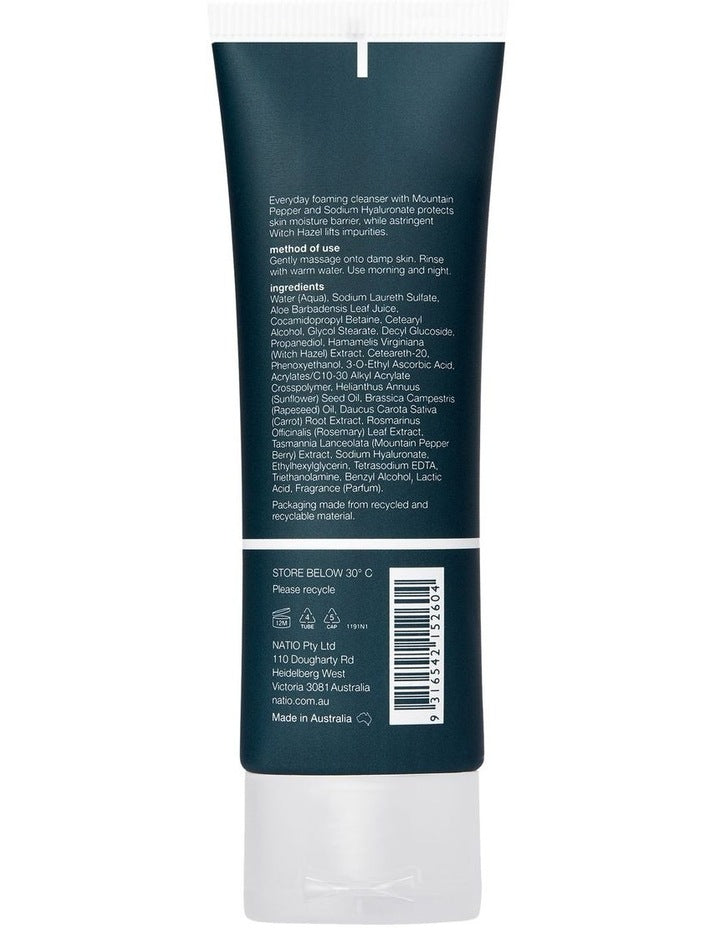 Mens Plus Fresh Face Foam Cleanser 100ml