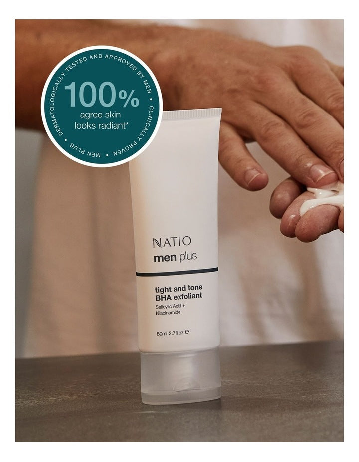 Mens Plus Tight and Tone BHA Exfoliator 80ml