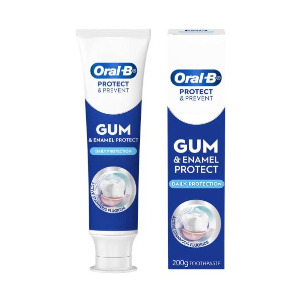 ORAL B GUM & ENAMEL DAILY PROTECTION CLEAN TOOTHPASTE 200G