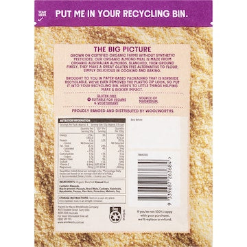 Macro Organic Australian Almond Meal 200g