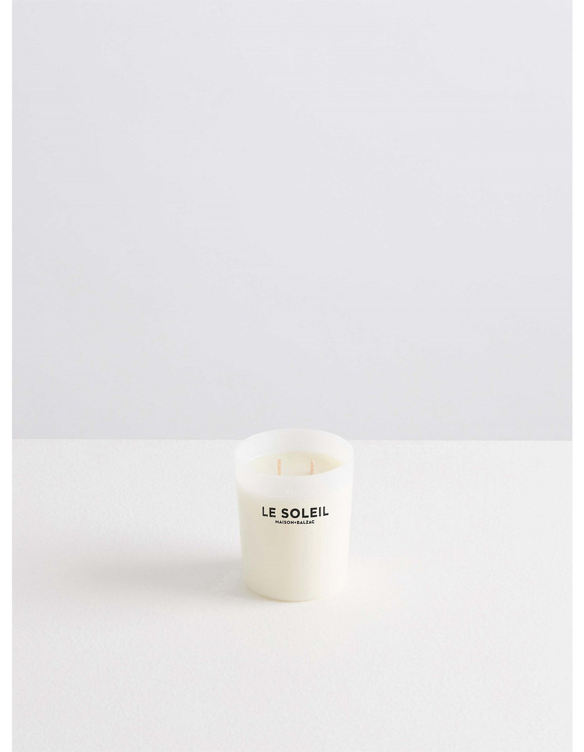 Le Soleil 300g Soy Wax Scented Candle White