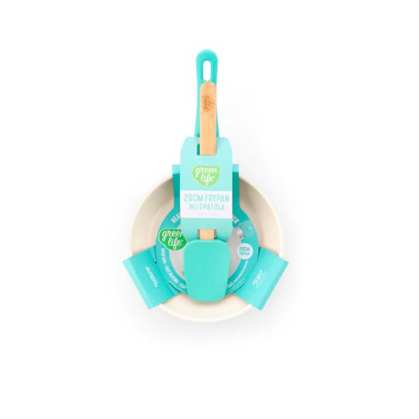 GREENLIFE SOFTGRIP CERAMIC NON-STICK FRYPAN BREAKFAST SET 20CM
