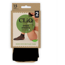 Clio Anklets Assorted Black Each