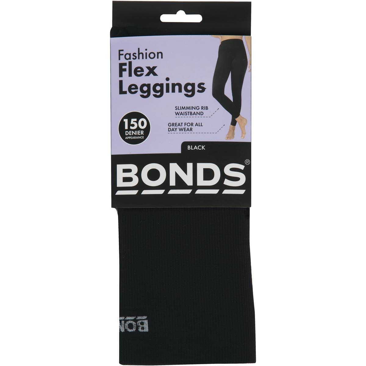 Bonds Flex Leggings Black Large- Extra Large Each