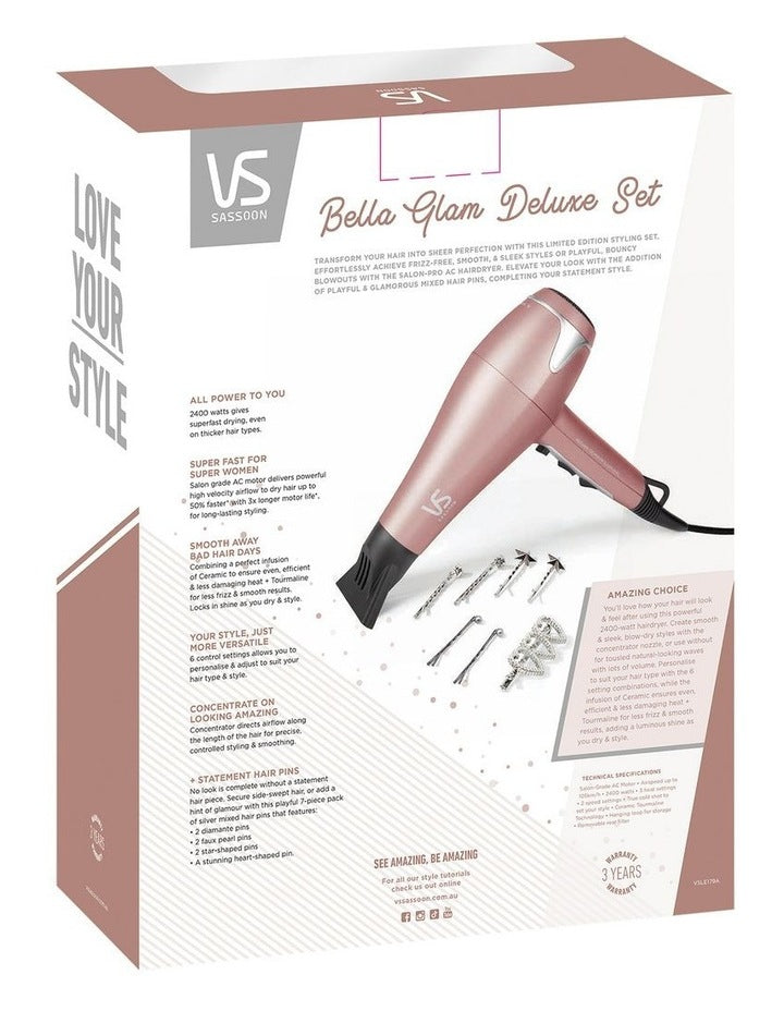 Bella Glam Dryer Set VSLE179A