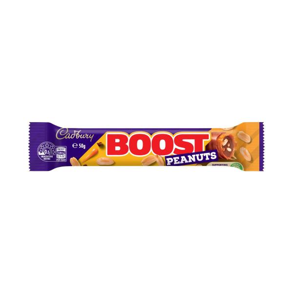 CADBURY BOOST PEANUT CHOCOLATE BAR 50G