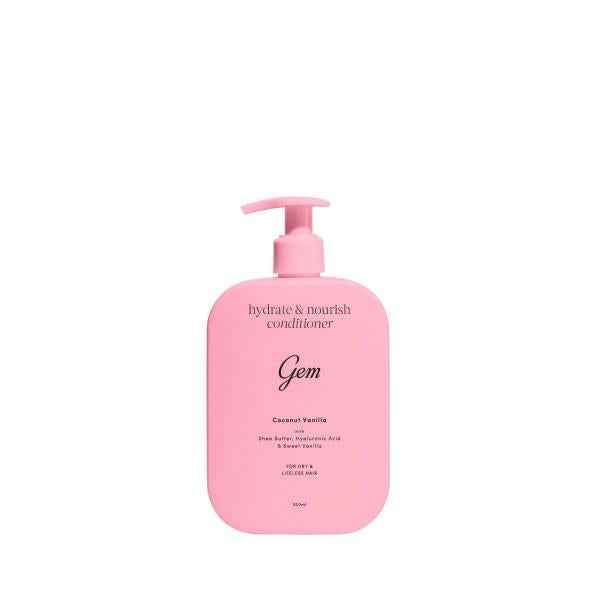 GEM HYDRATE & NOURISH CONDITIONER COCONUT VANILLA 350ML