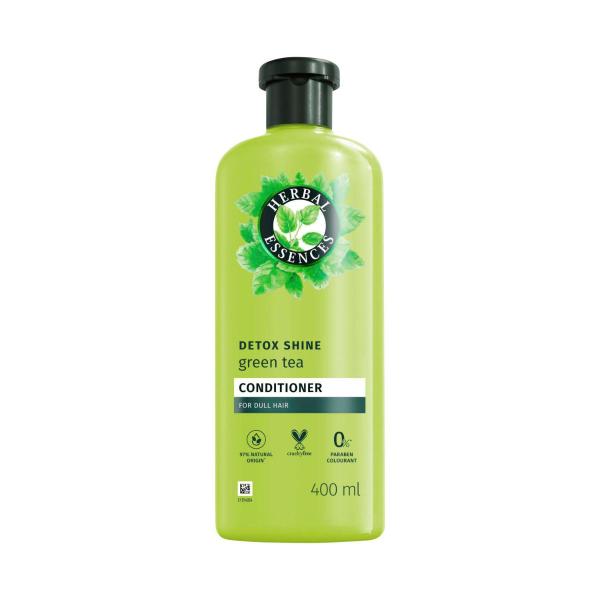 HERBAL ESSENCES CONDITIONER DETOX SHINE GREEN TEA HAIRCARE 400 ML