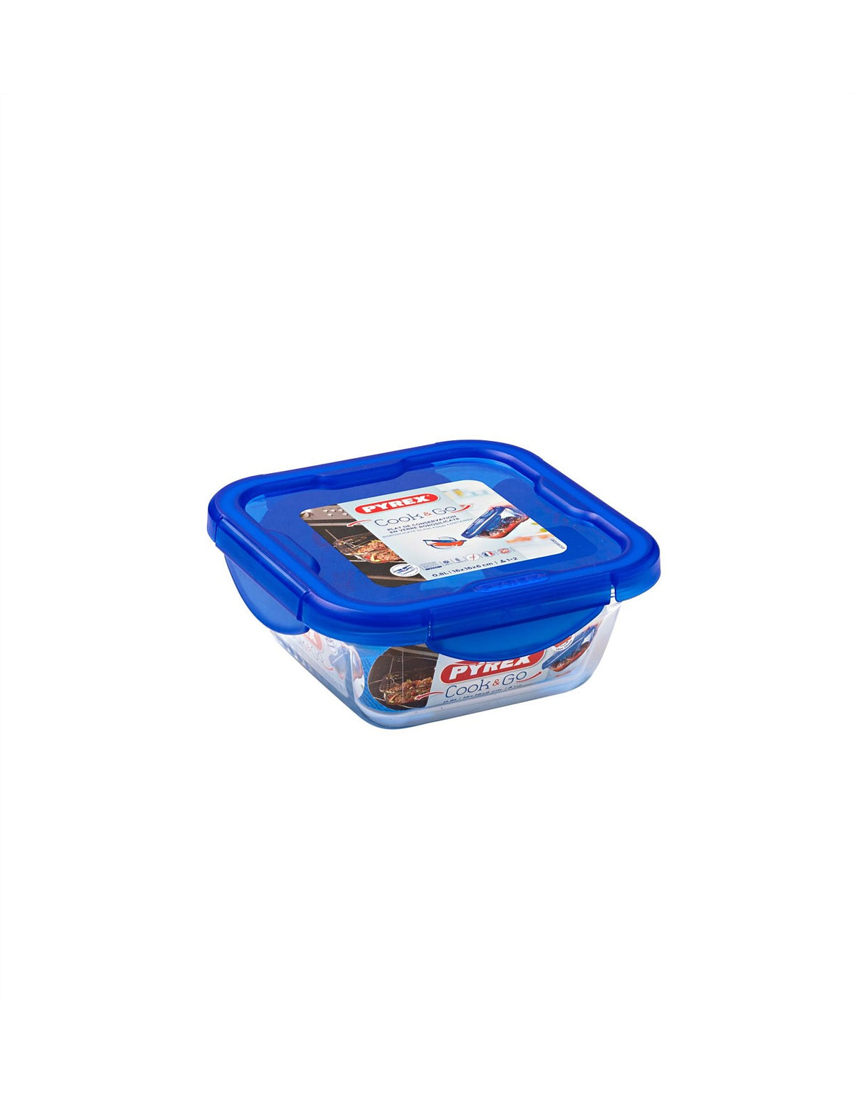 Cook & Go Square Container 800ml