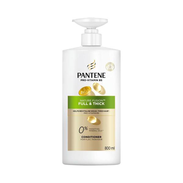 PANTENE PRO-V NATURE FUSION FULL & THICK CONDITIONER 800 ML