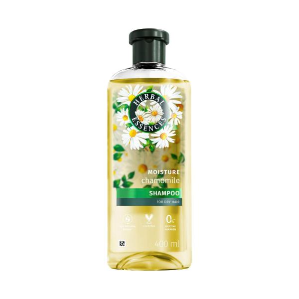 HERBAL ESSENCES SHAMPOO MOISTURE CHAMOMILE HAIRCARE 400 ML